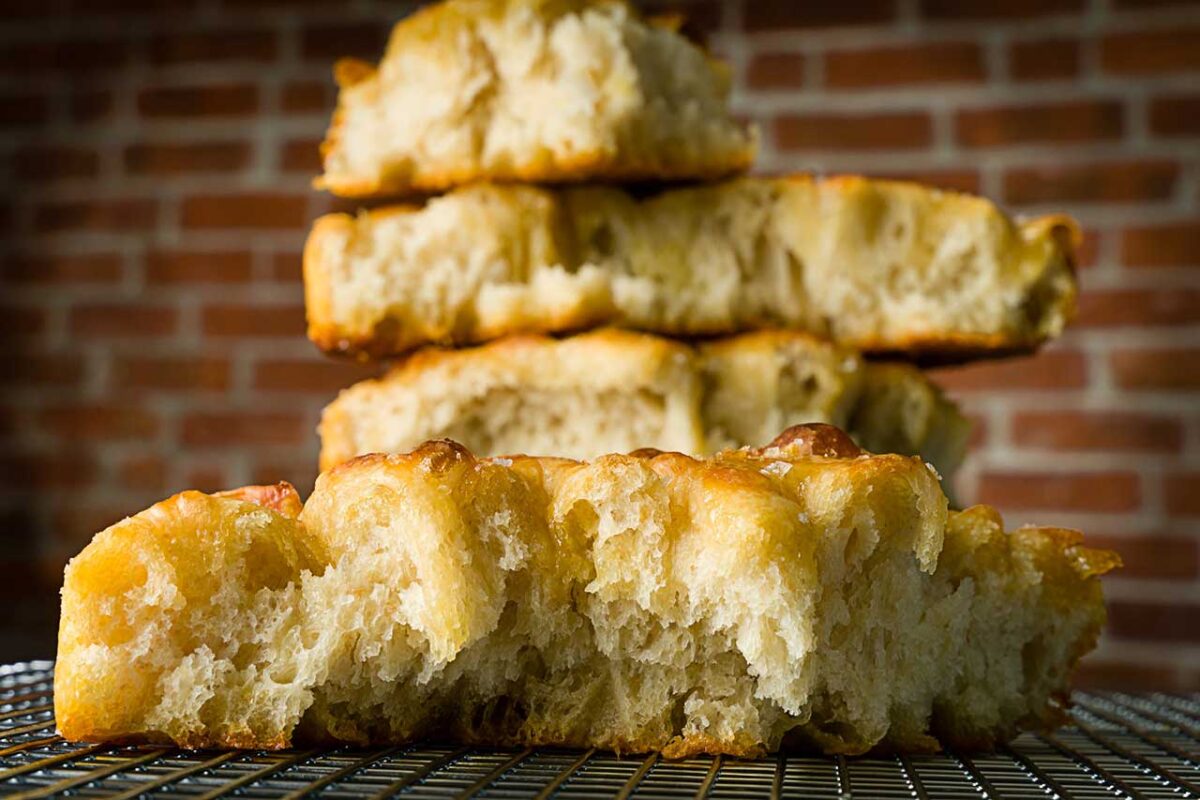 Honey Sea Salt Focaccia recipe