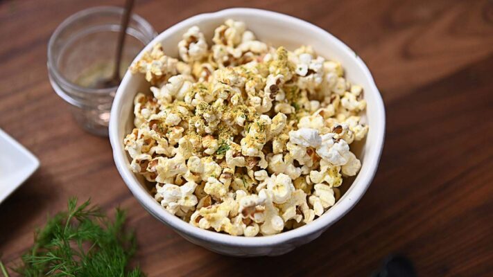 Pickle Powder Popcorn recipe