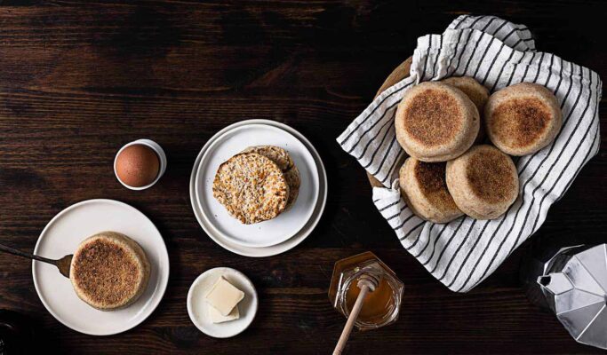 Sourdough English Muffins Recipe